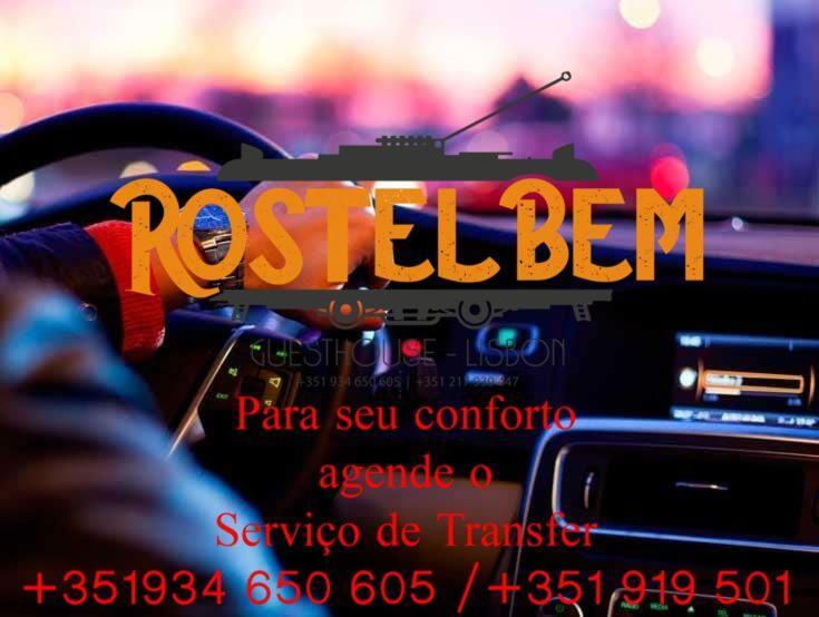 Rostelbem Guesthouse Lisboa 外观 照片